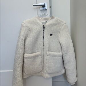 Puma Women's Cream Fleece Sherpa Jacket